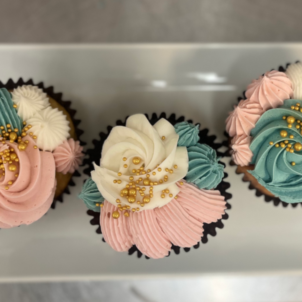 Gender Reveal Custom Cupcake