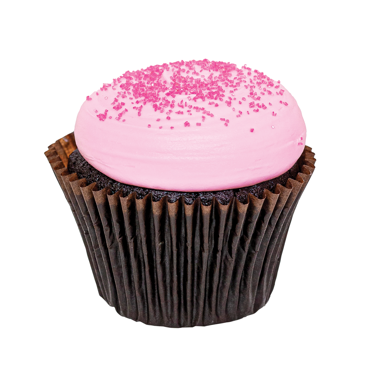 Pink Chocolate Cupcake